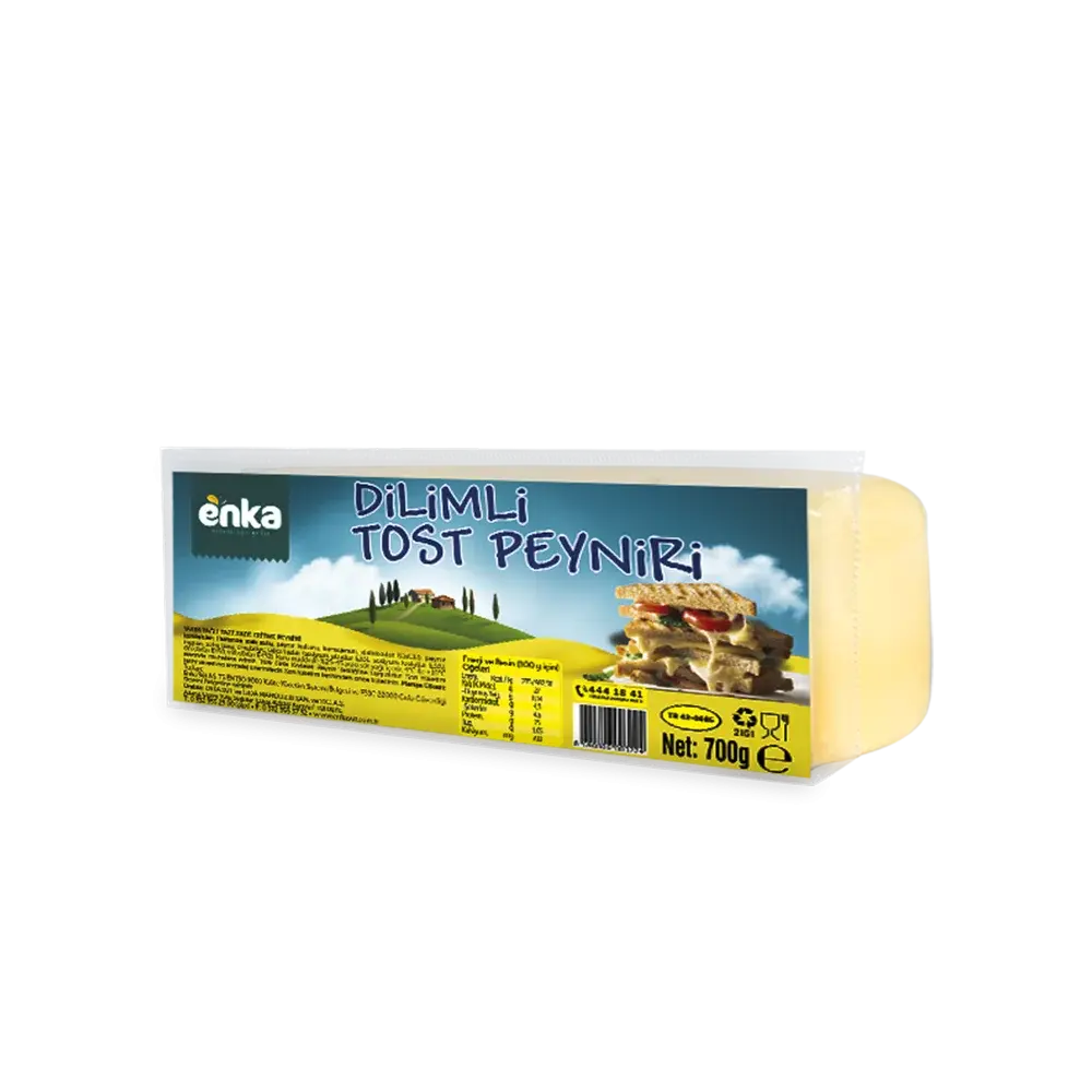 Yarım Yağlı Dilimli Tost Peyniri - 700g