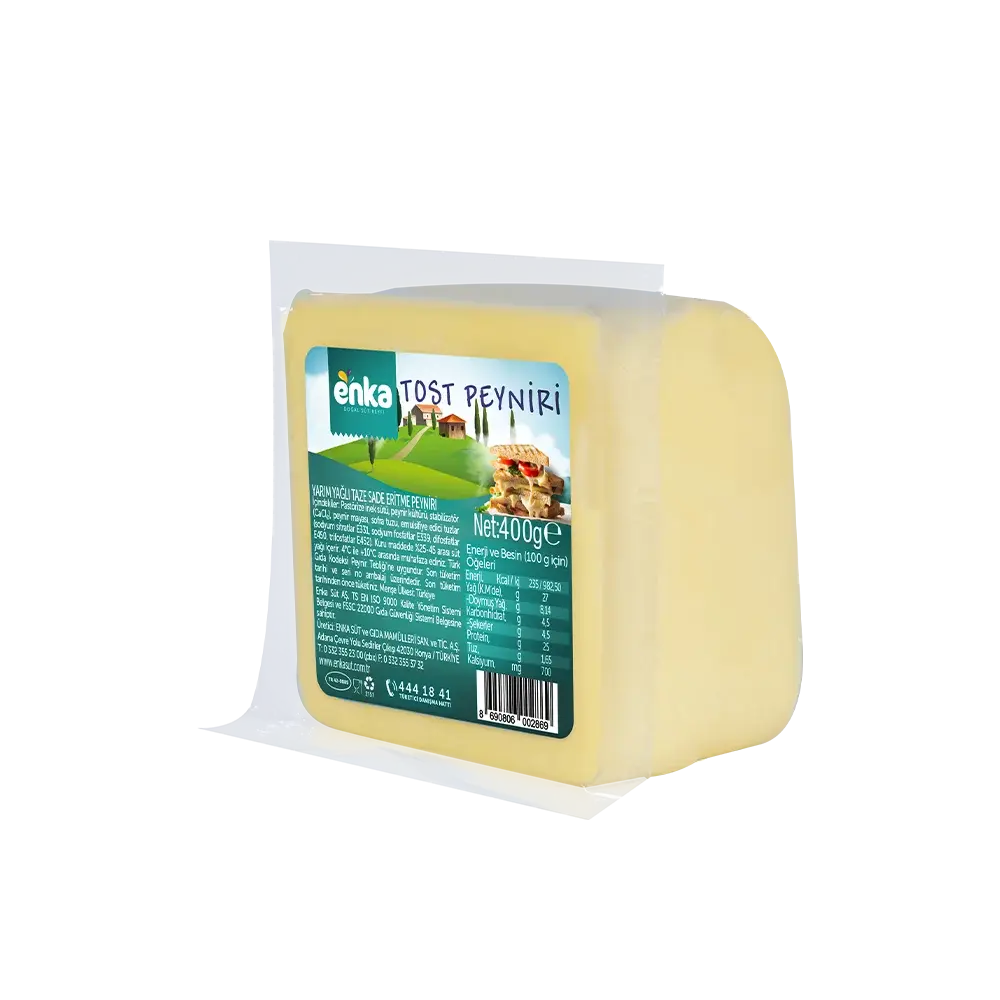 Yarım Yağlı Tost Peyniri - 400 g