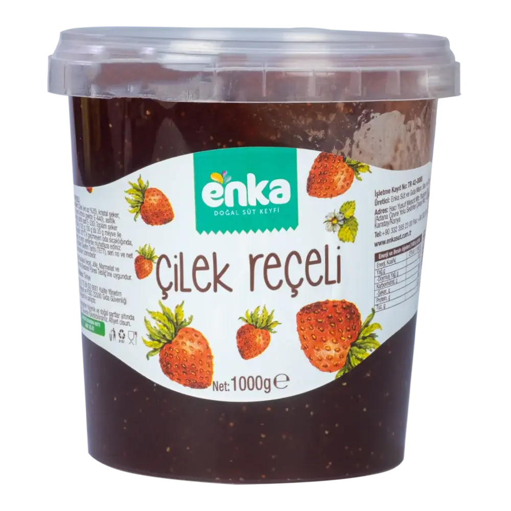 Çilek Reçeli - 1 kg