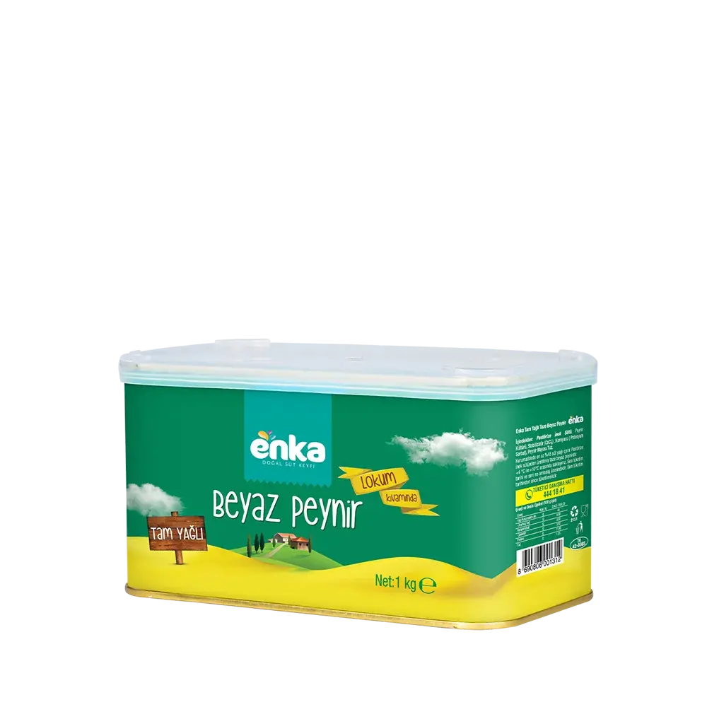 Tam Yağlı Beyaz Peynir Lokum Kıvamında - 1 kg
