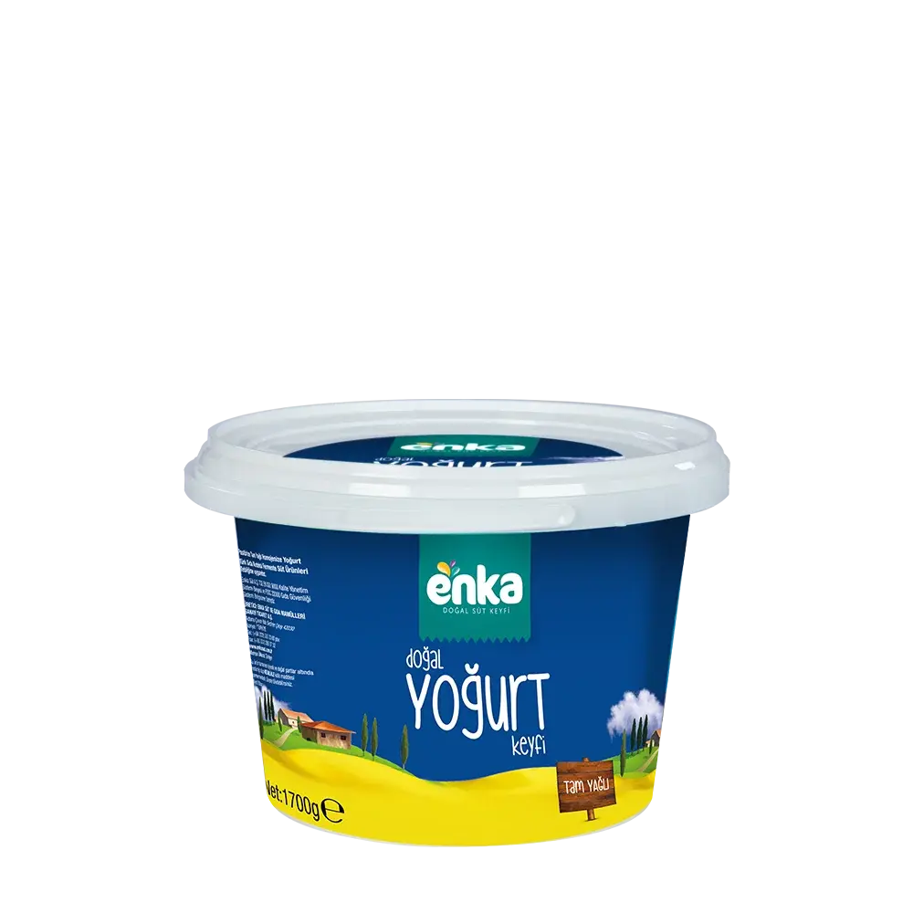Tam Yağlı Homojenize Kova Yoğurt - 1700 g