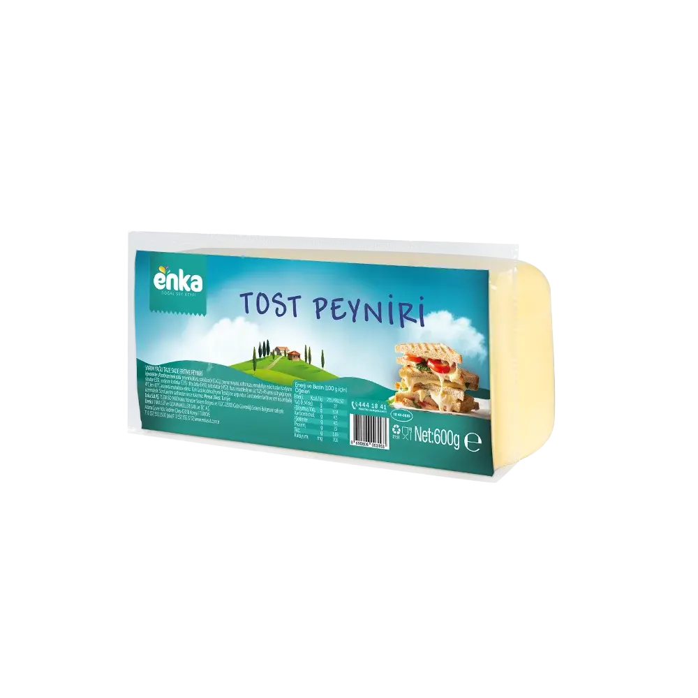 Yarım Yağlı Tost Peyniri - 600 g