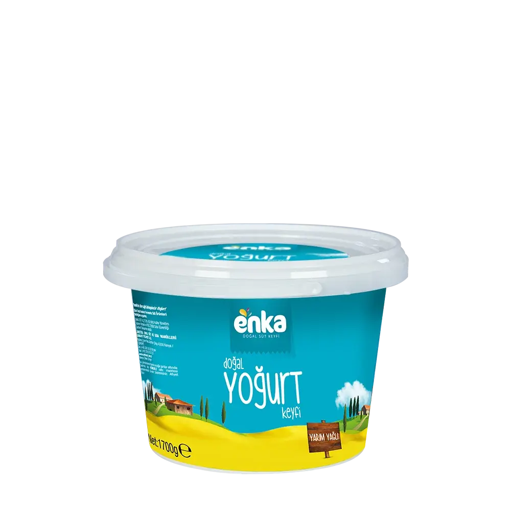 Yarım Yağlı Homojenize Kova Yoğurt - 1700 g